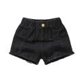 Girls shorts summer children's wear hot pants hole fashion denim shorts toddler girl calça infantil short bebe menina. 
