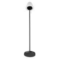 GC Solar Floor Lamp, Solar Powered IP65 Waterproof Cordless Floor Lamp With Remote Control, RGB Dimmable USB Rechargeable LED Lights For Indoor Outdoor Lawn Garden. 