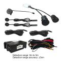 BSD Car Blind Spot Detection System Ultrasonic Sensor Radar Blind Spot Warning Monitor System Assist Lane Changing Reversing Set. 