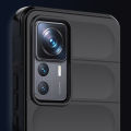 Lereach For Xiaomi 12T Pro / 12T / K50 Ultra Cover Case Liquid Silicone Skin-Friendy Concave-Panel Back Cover Case.