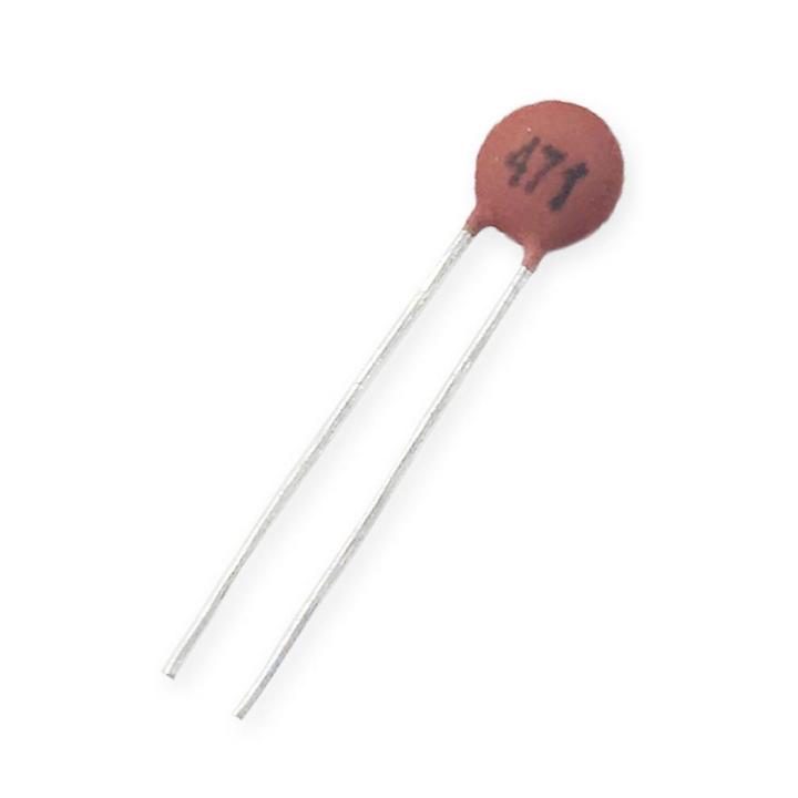 25Pcs- 471 Ceramic Capacitor 471 470pF 50V Disc Capacitor Electrical Circuitry & Parts