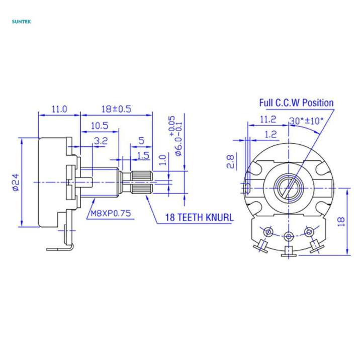 Guitar%20mini%20potentiometer%20pot%20set%20A500k%20B500K%2024mm%20dia%20tone%20volume%20control%20-%20Image%205