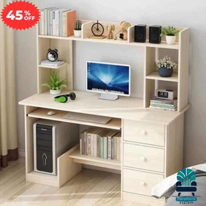 Modern Study Desk/Computer Table Study Office Laptop Desk Home Office/Study Table/Laptop Table With Drawer - Furniture Express