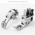 B Three Wheels Thick Roller Presser Foot Multifunctional Wheel Presser Foot Sewing Edge Folding Presser Foot for Industrial Sewing Machine. 