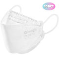 12 Colors KN95 Face Mask Adult 10pcs Face Shields Cover Solid Masks fpp2 Mask Breathable Prevention FFP2 CE Masks Mascara. 
