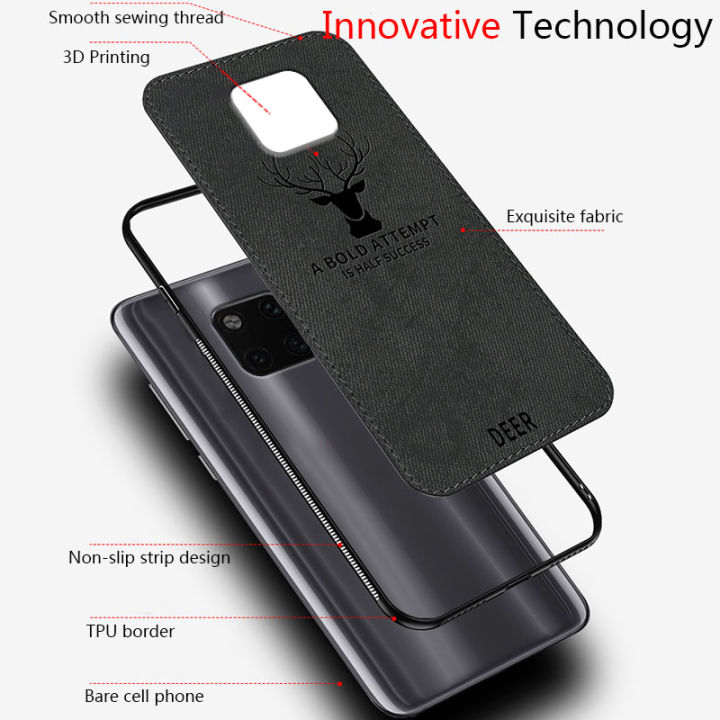 %E3%80%903C%20VictoryEagle%E3%80%91Biruiqu%20For%20Huawei%20Mate%2020%20Pro%20Hybrid%20Soft%20Deer%20Pattern%20Leather%20Case%20Cover%20-%20Image%203