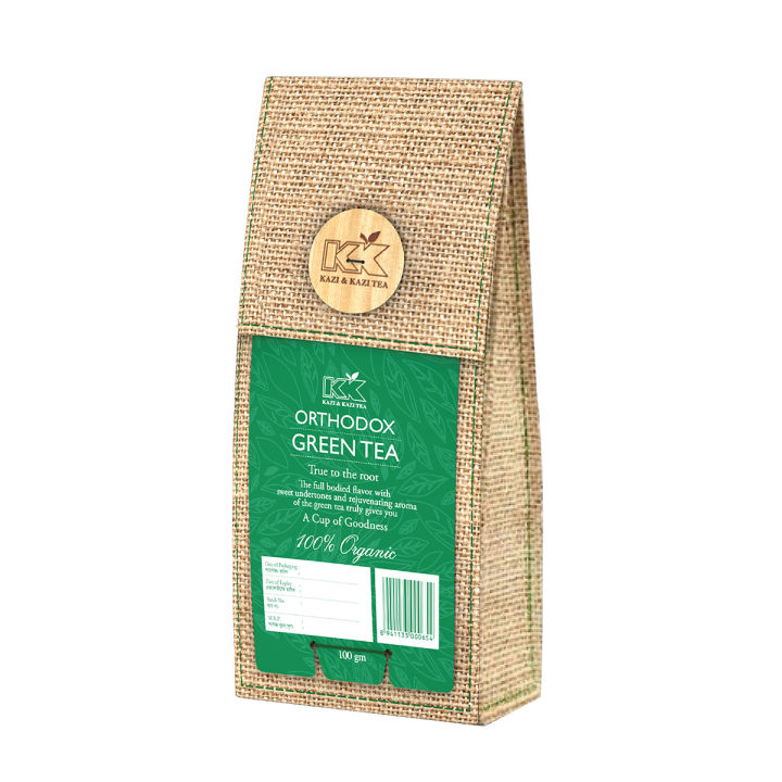 Kazi & Kazi Orthodox Green Tea - 100gm