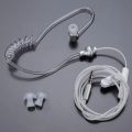 Acoustic Radiation Protection Anti-Radiation FBI Headphones Air Tube Handsfree Earphone with Microphone Volume Control Ear Hook. 