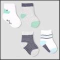 Newborn Cartoon Baby Socks For Winter- 4Pair (4-5 yrs). 