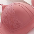 Gathered bra beautiful back bra light bra breathable bra soft bra comfortable bra seamless bra. 