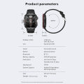 Qiunery QX11 Smart Watch Sleeping Heart Rate Blood Oxygen Blood Pressure Monitor Waterproof Fitness Watch With 1.96 Inch Touch Screen For Smart Phones Tablet Laptop.