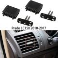 2Pcs A/C Air Vent Outlet Tab Clip for Prado LC150 2010-2017. 