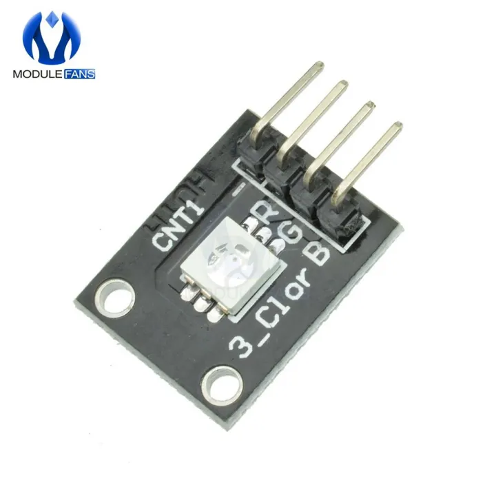 【happy one】5PCS 5050 Pwm SMD LED Module 3 Color Light For Arduino MCU Raspberry CF Electronic Module Diy Kit Pcb Board