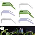 Turtle Resting Basking Platform Aquarium Animal Sink Wharf for Frog Salamanders Newts Green Small. 