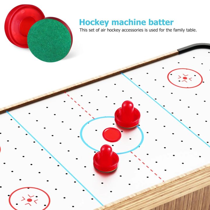 Air%20Hockey%20Table%20Ice%20Equipment%20Game%20Accessories%20Pucks%20Slider%20Pushers%20Goalkeeper%20for%20Tables%20Replace%20Paddles%20-%20Image%202
