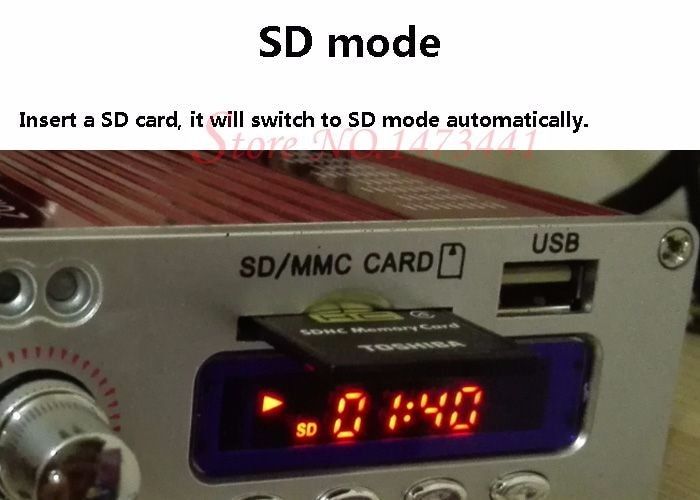 KENTIGER%20HY-502S%2040W%20Mini%20Bluetooth%20Amplifier%20USB/SD%20Player%20FM%20Radio%20With%20Remote%20Control%20Power%20Adapter%20And%20AUX%20Cable%20Optional%20-%20red%20with%2012V5A%20power%20-%20Image%208
