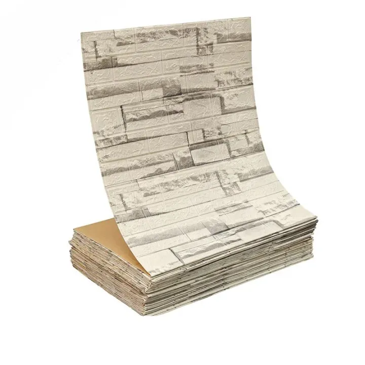 70cm*10m%203D%20Self-Adhesive%20Wallpaper%20Continuous%20Waterproof%20Brick%20Wall%20Sticker%20Living%20Room%20Bedroom%20Children's%20Room%20Home%20Decoration%20-%20Image%207