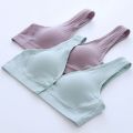 Pure Cotton Breastfeeding Bra Vest Push up and Anti-Sagging Postpartum Feeding Pregnant Women for Underwear Pregnancy Summer Thin. 