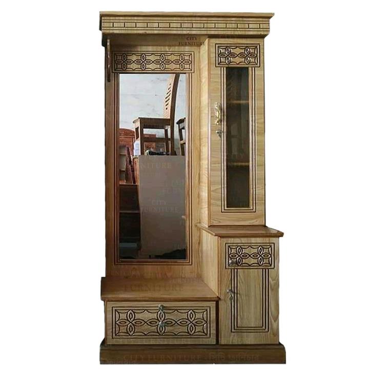 DR-0684 New Biscuit Model Dressing Table/Dresser (WITHOUT GLASS/MIRROR)