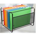 A4 Mesh Metal File Organizer Box Hanging File Folder Box Desk Storage Holder Shelf Holder Storage for Office Home. 