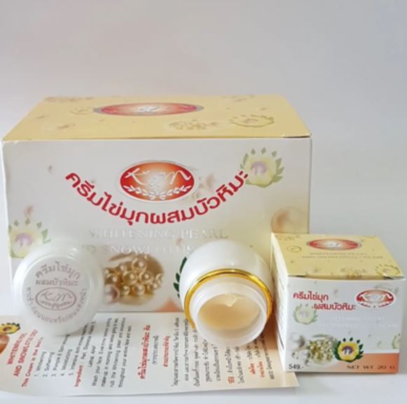 Kim Whitening Pearl and Snow Lotus Cream (20g)