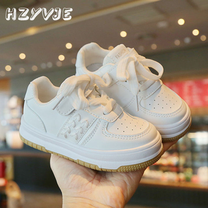 Childrens Fashion Hot Style Small White Shoes Soft Soled