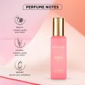 Bella Vita Luxury Organic Luxury Rose Woman Eau De Parfum Liquid Perfume for Women with Woody Rose, Jasmine, Black Currant, Vanilla & Amber | Long Lasting Fragrance EDP For Everyday Wear | 20 ML.