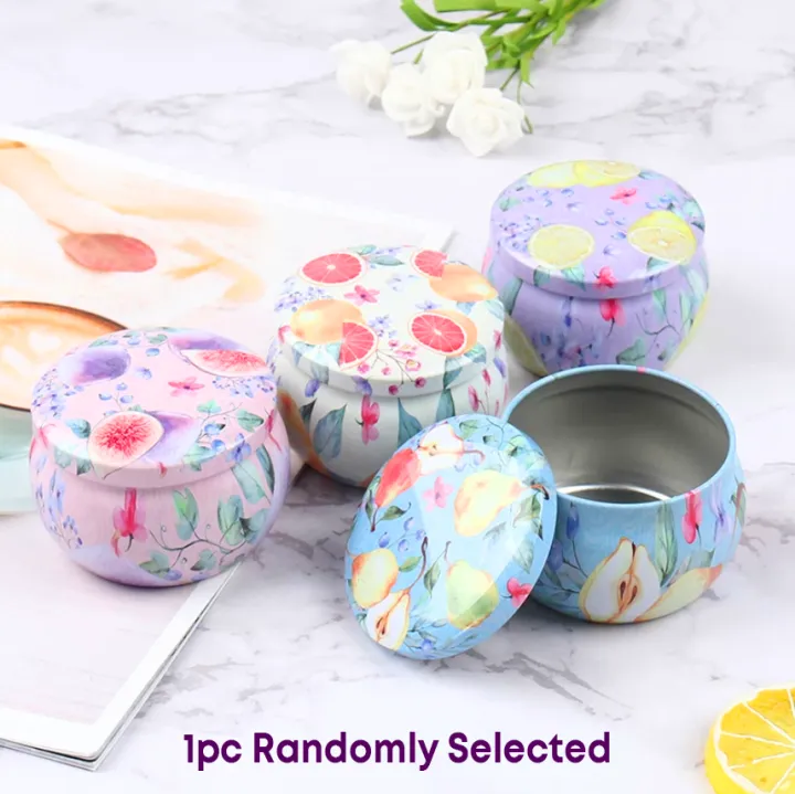 Designer%20Candy%20Box%201pc%20Drum-shaped%20Empty%20Flower%20design%20Box%20Home%20Decor%20Party%20Supply%20Tea%20Pot%20Tin%20Box%20Jewelry%20Box%20DIY%20Candle%20Making%20Tin%20Can%20Holder%20Storage%20Case%20-%20Image%203