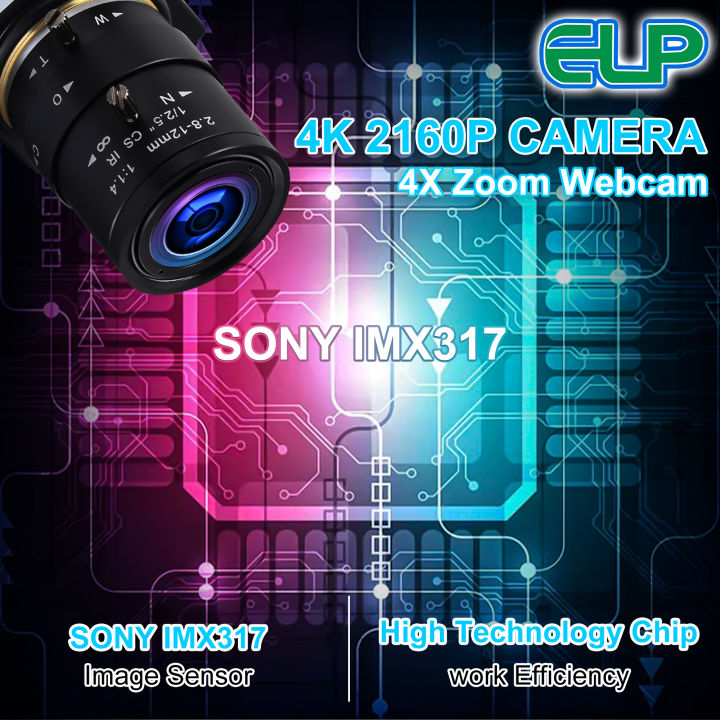 ELP%204K%20HD%20USB%20Camera%20High%20Speed%2030FPS%20Webcam%204X%20Optical%20Zoom%20Web%20Camera%20USB%20Mini%20Camera%20for%20Industrial%20and%20Video%20Conference%20-%20Image%205