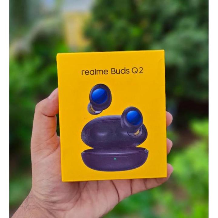 Realme Buds Q2 Wireless Earphone - Black - Earphone