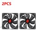 120mm Quiet Computer Fan 4 Pin High Speed Desktop Chassis Fan DC 12V 3000RPM Large Air Volume For Computer PC Case Radiator 55dB. 