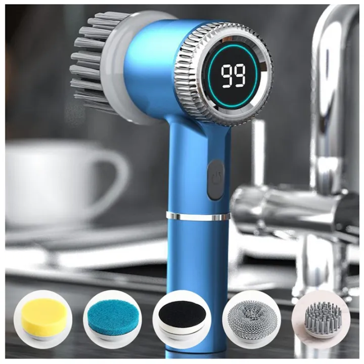 Cleaning%20Brush%20with%205%20Heads%20&%203%20Speeds%20Electric%20Scrub%20IPX7%20-%20Image%205