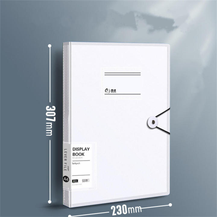 Transparent%20A4%20file%20folder%20display%20book%20Office/school%20supplies%20Insert%20paper%2030%20pages%20Transparent%20insert%20paper%20document%20organizer%20bag%20Office%20supplies%20stationery%20for%20Office%20organization%20School%20supplies%20-%20Image%209