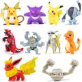 6-10cm Pokemon figures toys Gengar Gastly Arceus Pikachu Charizard Figure Model Pokemon PVC Toy Birthday Gift For Kids. 