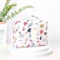 Waterproof Multifunctional Makeup Organizer Bag for Girls - Large Capacity Portable Cosmetic Bag for Female - Travel Make up Bags and Organizers for Women New Collection.