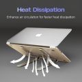 Laptop Stand Creative Folding Storage Bracket for 10-17 inch Tablets Notebook Laptop Premium Quality in Plastic. 