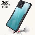 Back Cover for Realme Narzo 50  (Transparent, Black). 