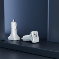 Sannai SR-01 Car Charger | Dual USB Fast Charging Adapter.