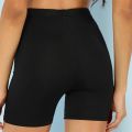 Shorts Women Thin Fitness Casual High Waist Fashion Biker Shorts Summer Slim Knee-Length Bottoms Black Cycling Shorts Streetwear.