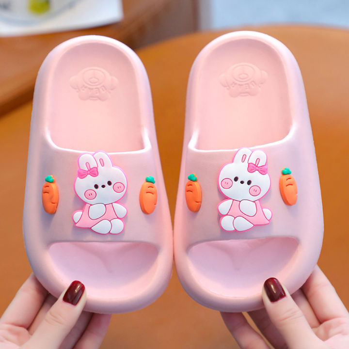 Children's%20slippers%20women's%20thick-soled%20cartoon%20korean%20version%20home%20flip-flops%20DIY%20girls%20anti-slip%20soft-soled%20parent-child%20sandals%20men%20-%20Image%203
