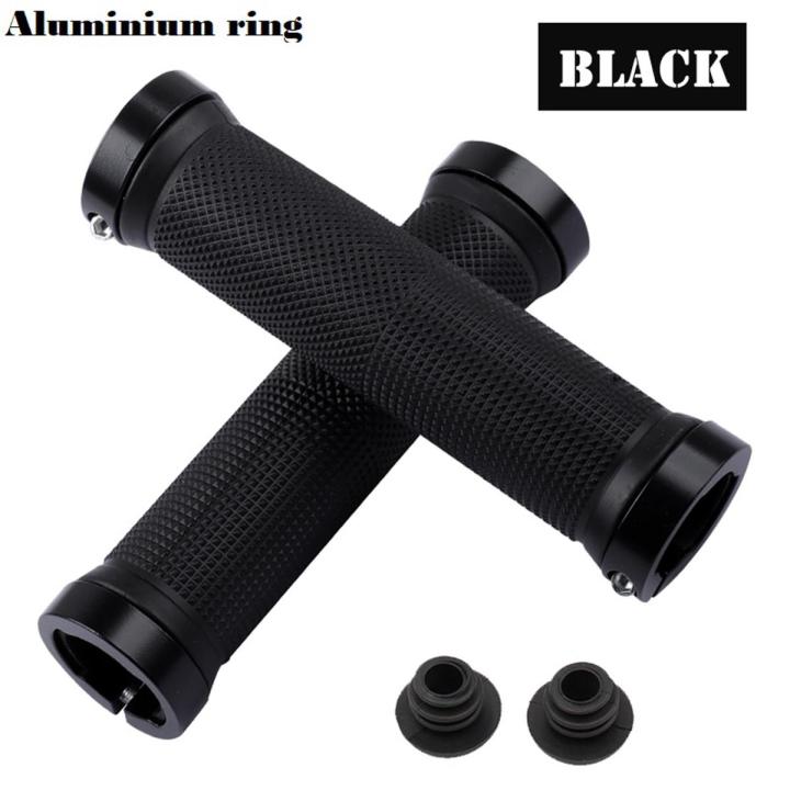Bicycle Handlebar Lock Grip mountain bike Handle Double Lock on Grip