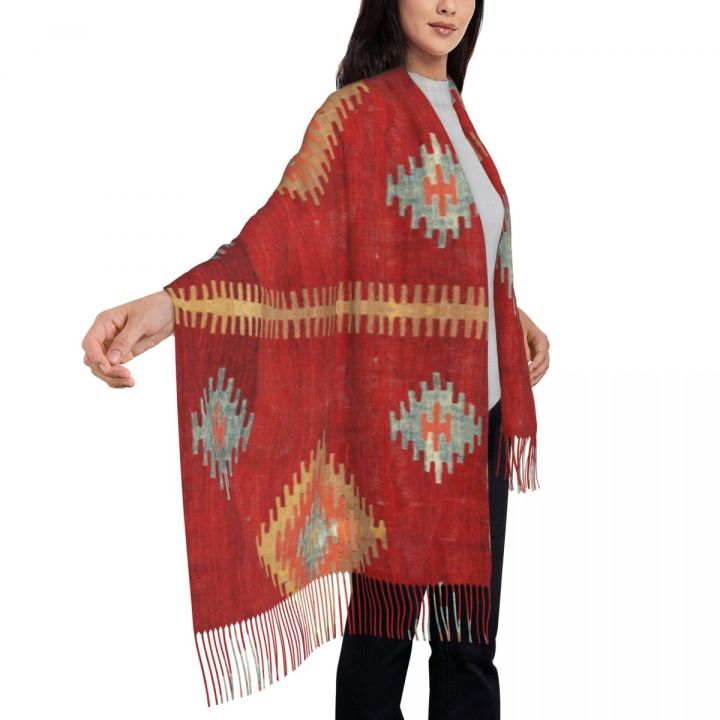 Printed%20Cal%20Antique%20Turkish%20Kilim%20Scarf%20Women%20Men%20Winter%20Fall%20Warm%20Scarves%20Bohemian%20Vintage%20Persian%20Carpet%20Tribal%20Shawl%20Wrap%20-%20Image%204