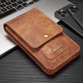 Suitable for Men's Cell Phone Belt Bag Samsung Apple Xiaomi oppovivo Sony All Sizes Mobile Phone Phone Case Male.