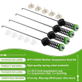 W11130362 4Pcs Washer Suspension Rod Kit,for Washing Machines-Fit 11022352510, WTW5000DW2,MVWC565FW0, WTW5000DW0 Easy to Use. 