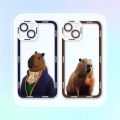 Astronaut Capybara Clear Case For Infinix HOT 30 30I 20 20I 20S 12 12I 11 10 10I 10S 9 PLAY SNFC 8 ZERO 20 5G2023 PRO Cover Case. 