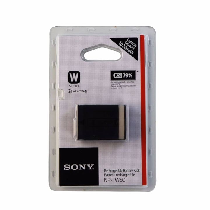 Batteria Dot.Foto NP-FW50 7.4V 1080mAh Per Sony ZV-E10, A7, A6000, NEX E Altri, Con Sicurezza Integrata