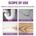 Liquid Waterproof Sealant Glossy Anti-leakage Coating Waterproof Sealant for Tiles Bricks Concrete Wood. 