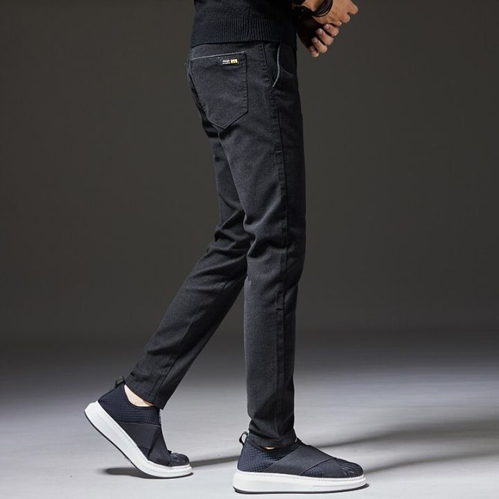 Winter%20Men's%20Warm%20Casual%20Pants%20Business%20Fashion%20Slim%20Fit%20Stretch%20Thicken%20Gray%20Blue%20Black%20Cotton%20Trousers%20Male%20-%20Image%206