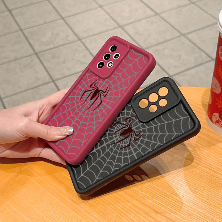 ZCSIBORUI%20for%20Huawei%20Nova%203%20Back%20Cover%20Grey%20Spider%20Web%20Soft%20Camera%20Protection%20Rubber%20Square%20Ladder%20Phone%20Case%20-%20Image%206
