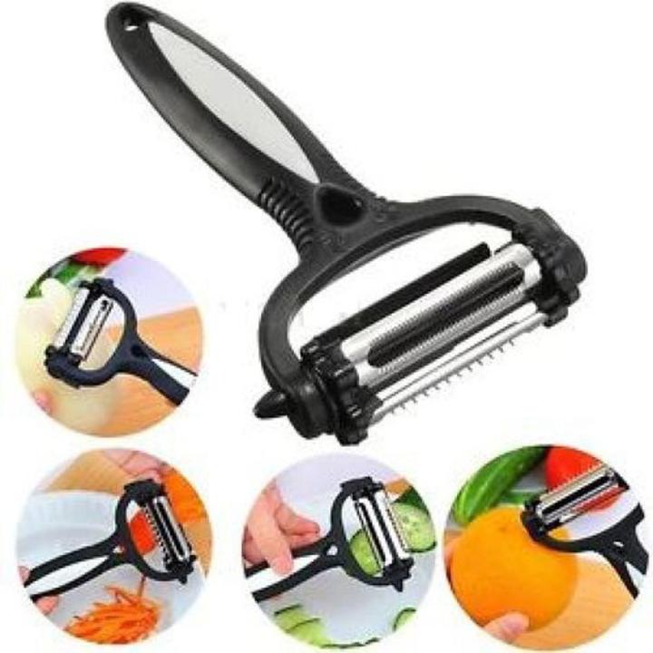 3 In 1 Peeler for Vegetables and Fruits Cutter-1pcs